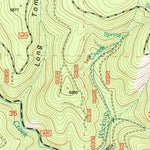 United States Geological Survey Dixie Meadows, OR (1996, 24000-Scale) digital map
