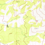 United States Geological Survey Dixie Mountain, CA (1972, 24000-Scale) digital map