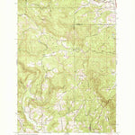 United States Geological Survey Dixie Mountain, OR (1961, 24000-Scale) digital map