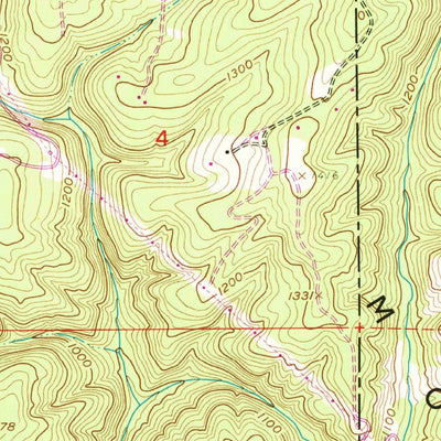 United States Geological Survey Dixie Mountain, OR (1961, 24000-Scale) digital map