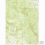 United States Geological Survey Dixie Mountain, OR (1990, 24000-Scale) digital map