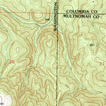 United States Geological Survey Dixie Mountain, OR (1990, 24000-Scale) digital map