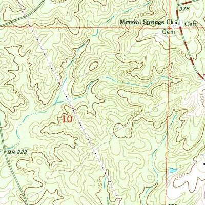 United States Geological Survey Dixie, MS (1965, 24000-Scale) digital map