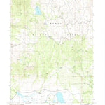 United States Geological Survey Dixie Peak, CA (1983, 24000-Scale) digital map
