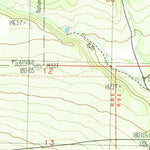 United States Geological Survey Dixie Peak, CA (1983, 24000-Scale) digital map