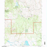 United States Geological Survey Dixie Peak, CA (1993, 24000-Scale) digital map