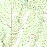 United States Geological Survey Dixie Peak, CA (1993, 24000-Scale) digital map