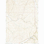United States Geological Survey Dixie, WA (1966, 24000-Scale) digital map