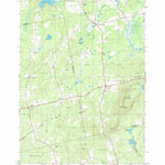 United States Geological Survey Dixmont, ME (1982, 24000-Scale) digital map