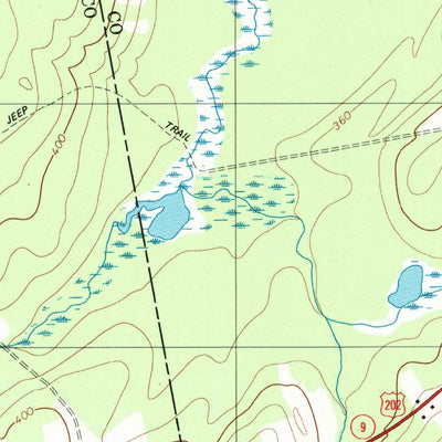 United States Geological Survey Dixmont, ME (1982, 24000-Scale) digital map