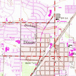 United States Geological Survey Dixon, CA (1952, 24000-Scale) digital map