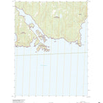 United States Geological Survey Dixon Entrance C-1 NE, AK (2021, 25000-Scale) digital map