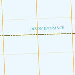 United States Geological Survey Dixon Entrance C-1 OE E NW, AK (2021, 25000-Scale) digital map