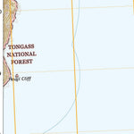 United States Geological Survey Dixon Entrance C-1 OE E NW, AK (2021, 25000-Scale) digital map