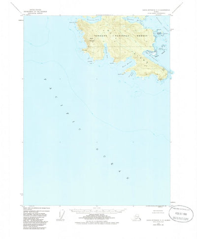 United States Geological Survey Dixon Entrance C-3, AK (1948, 63360-Scale) digital map