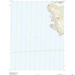 United States Geological Survey Dixon Entrance C-3 NW, AK (2021, 25000-Scale) digital map