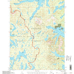 United States Geological Survey Dixon Entrance D-1, AK (1994, 63360-Scale) digital map