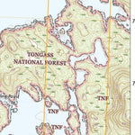 United States Geological Survey Dixon Entrance D-2 SE, AK (2021, 25000-Scale) digital map
