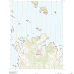 United States Geological Survey Dixon Entrance D-3 NE, AK (2021, 25000-Scale) digital map