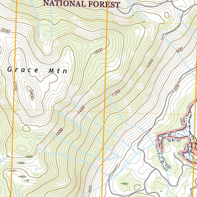 United States Geological Survey Dixon Entrance D-3 NW, AK (2021, 25000-Scale) digital map