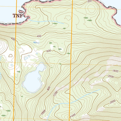 United States Geological Survey Dixon Entrance D-4 NE, AK (2021, 25000-Scale) digital map