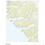United States Geological Survey Dixon Entrance D-4 NE, AK (2021, 25000-Scale) digital map