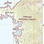 United States Geological Survey Dixon Entrance D-4 SE, AK (2021, 25000-Scale) digital map