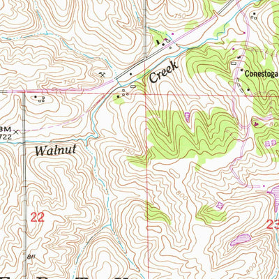 United States Geological Survey Dixon, IA (1953, 24000-Scale) digital map
