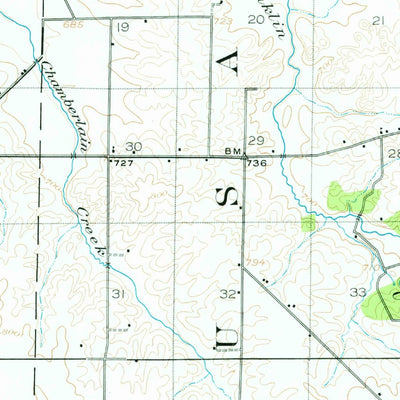 United States Geological Survey Dixon, IL (1950, 62500-Scale) digital map