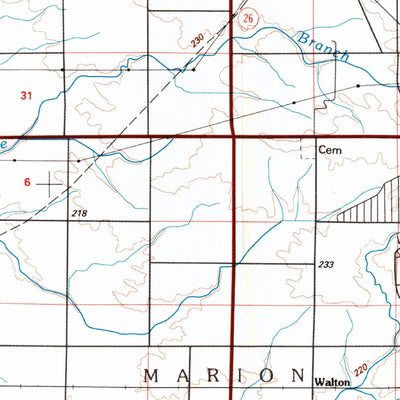 United States Geological Survey Dixon, IL (1985, 100000-Scale) digital map