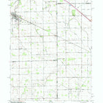 United States Geological Survey Dixon, IN-OH (1960, 24000-Scale) digital map