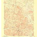 United States Geological Survey Dixon, KY (1951, 24000-Scale) digital map