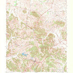 United States Geological Survey Dixon, KY (1969, 24000-Scale) digital map