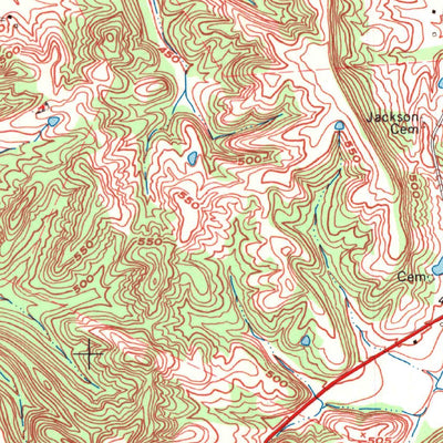 United States Geological Survey Dixon, KY (1969, 24000-Scale) digital map