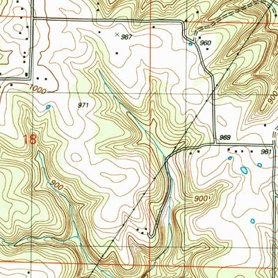 United States Geological Survey Dixon, MO (2004, 24000-Scale) digital map