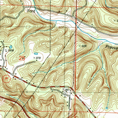 United States Geological Survey Dixon, MO (2004, 24000-Scale) digital map