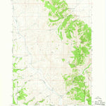 United States Geological Survey Dixon Mountain, MT (1965, 24000-Scale) digital map