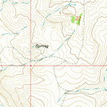 United States Geological Survey Dixon Mountain, MT (1965, 24000-Scale) digital map