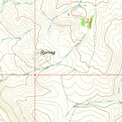 United States Geological Survey Dixon Mountain, MT (1965, 24000-Scale) digital map