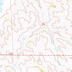 United States Geological Survey Dixon NE, SD (1971, 24000-Scale) digital map