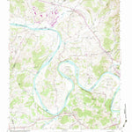 United States Geological Survey Dixon Springs, TN (1958, 24000-Scale) digital map