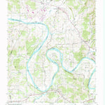 United States Geological Survey Dixon Springs, TN (1994, 24000-Scale) digital map