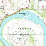 United States Geological Survey Dixon Springs, TN (1994, 24000-Scale) digital map