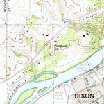 United States Geological Survey Dixon West, IL (1983, 24000-Scale) digital map