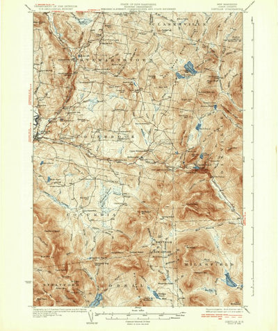 United States Geological Survey Dixville, NH-VT (1934, 62500-Scale) digital map
