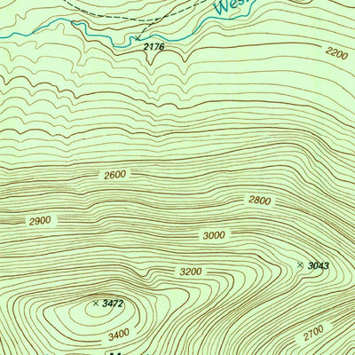 United States Geological Survey Dixville Notch, NH (1996, 24000-Scale) digital map