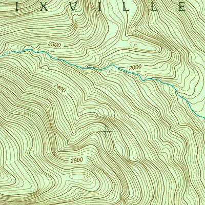 United States Geological Survey Dixville Notch, NH (1996, 24000-Scale) digital map