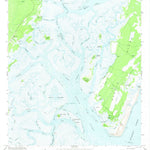 United States Geological Survey Doboy Sound, GA (1954, 24000-Scale) digital map