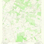 United States Geological Survey Dobrowolski, TX (1968, 24000-Scale) digital map