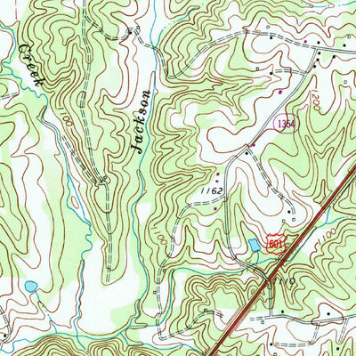 United States Geological Survey Dobson, NC (1971, 24000-Scale) digital map